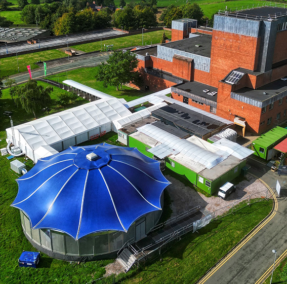 Theatr Clwyd, Temporary Village